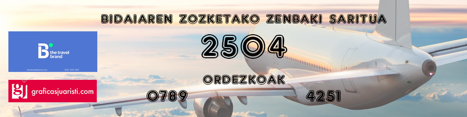 Badugu bidaiaren zozketako irabazlea! Badugu bidaiaren zozketako irabazlea!